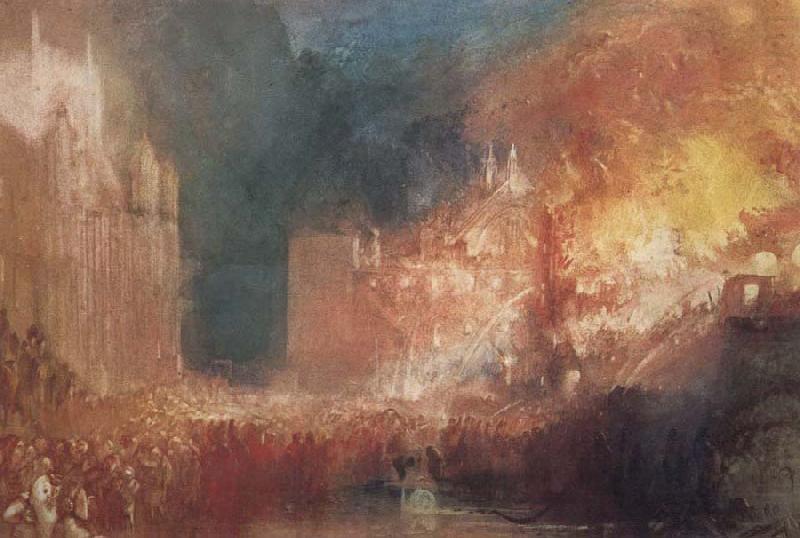Houses of Parliament on Fire, Joseph Mallord William Turner